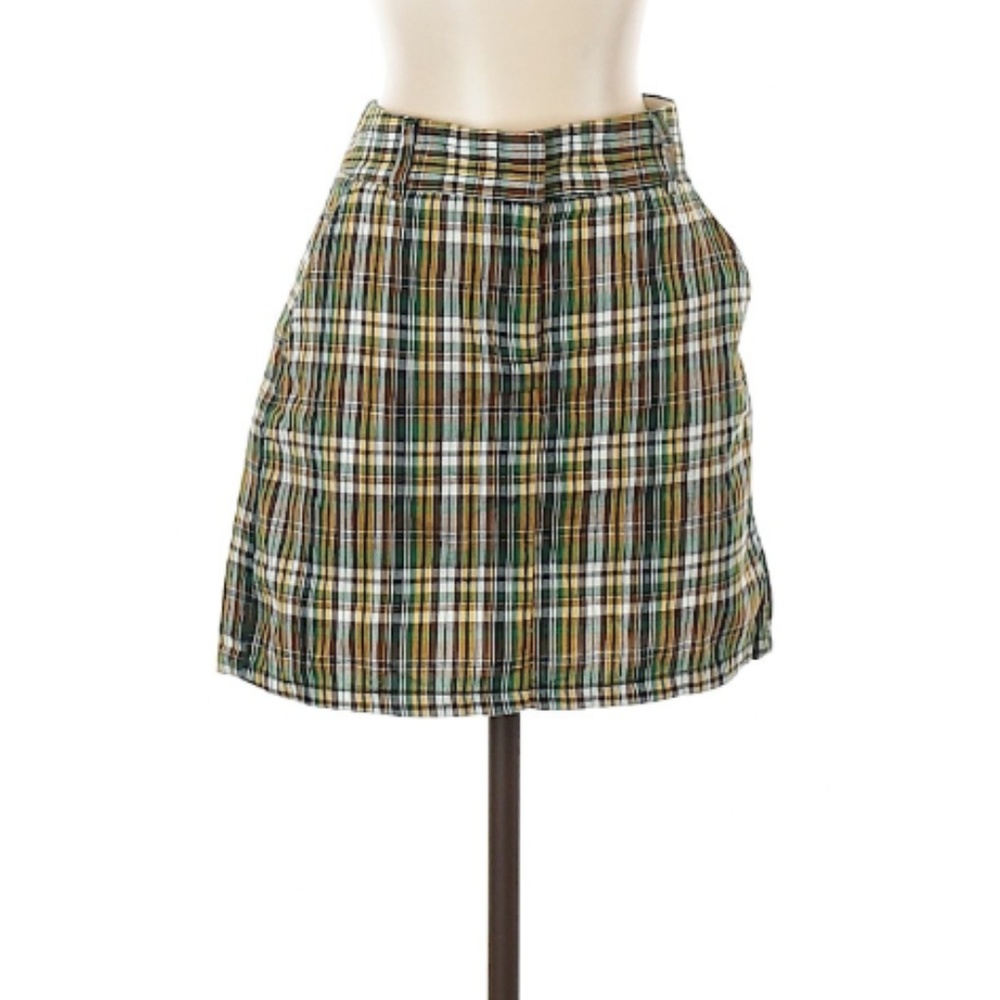 J Crew Favorite Fit Plaid Skirt
